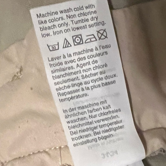 JCrew Slim fit khakis size 34X34 (SKU P201) - Picture 6 of 8